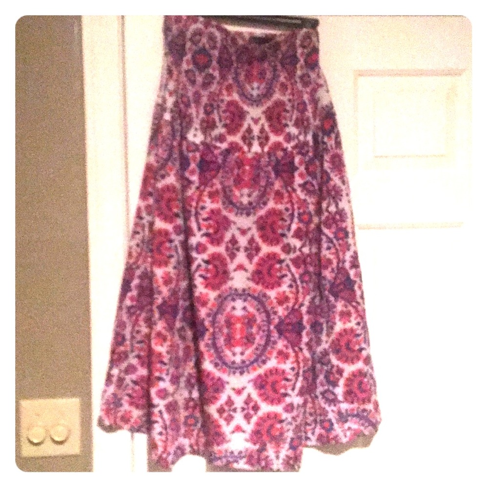 Lane Bryant 26/28 strapless dress